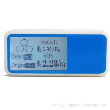 Small Size FSTN 128X64 Dots Graphic LCD Module Display Used as Electronic Shelf Label (ESL tag, the electronic price Label)